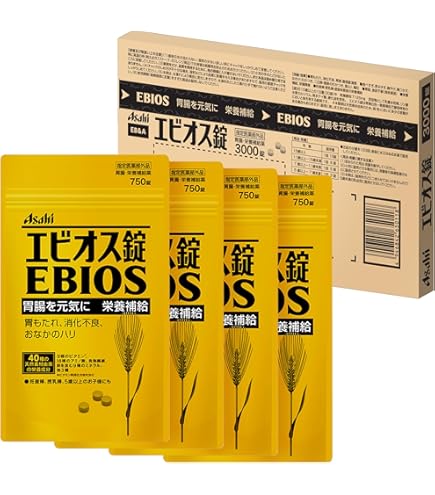 Amazon.co.jp: エビオス錠 2000錠 【指定医薬部外品】胃腸・栄養補給薬